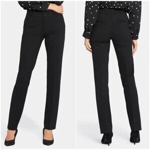 NYDJ Sculpt-Her Collection Classic Trouser Pants Black Lift Tuck Technology